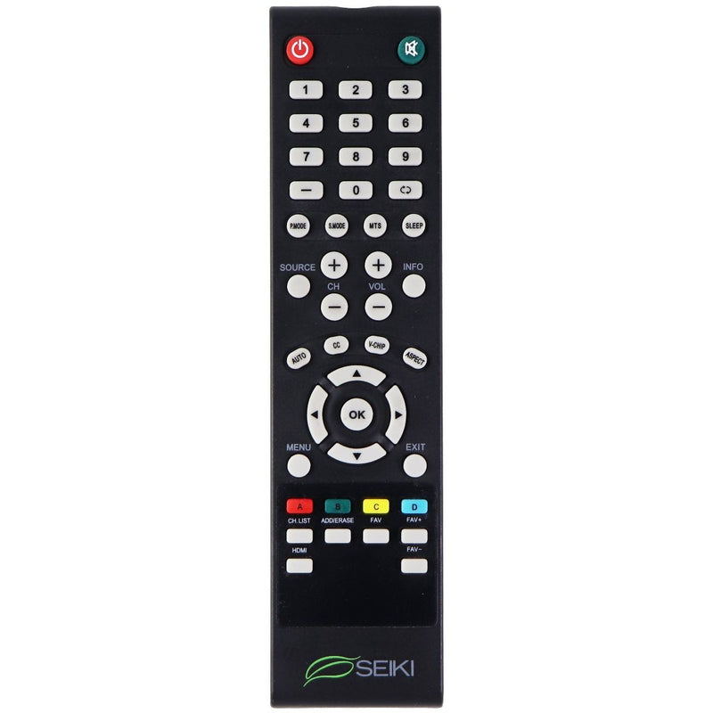 Seiki Replacement Remote Control for Select TVs - Black - Seiki - Simple Cell Shop, Free shipping from Maryland!