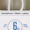 Infinitek 6.6-ft (USB-C) to USB Charge/Sync Cable for Smartphones & More - White - Infinitek - Simple Cell Shop, Free shipping from Maryland!