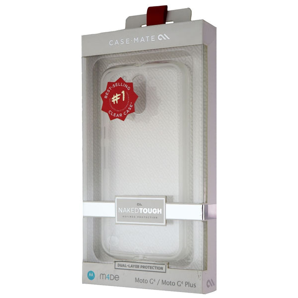 Case-Mate Naked Tough Cover Case for Motorola Moto G4/G4 Plus - Clear - Case-Mate - Simple Cell Shop, Free shipping from Maryland!