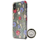 Kate Spade Hardshell Case & Ring Stand for Apple iPhone Xs & X - Clear / Floral - Kate Spade - Simple Cell Shop, Free shipping from Maryland!