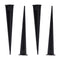 Outdoor Yard and Pathway Metal Mounting Stakes with Screw Hole - Black (4 Pack) - Unbranded - Simple Cell Shop, Free shipping from Maryland!