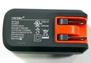 Ventev Wallport RQ1300 Qualcomm 3.0 Single USB Adapter - Gray/Orange - Ventev - Simple Cell Shop, Free shipping from Maryland!
