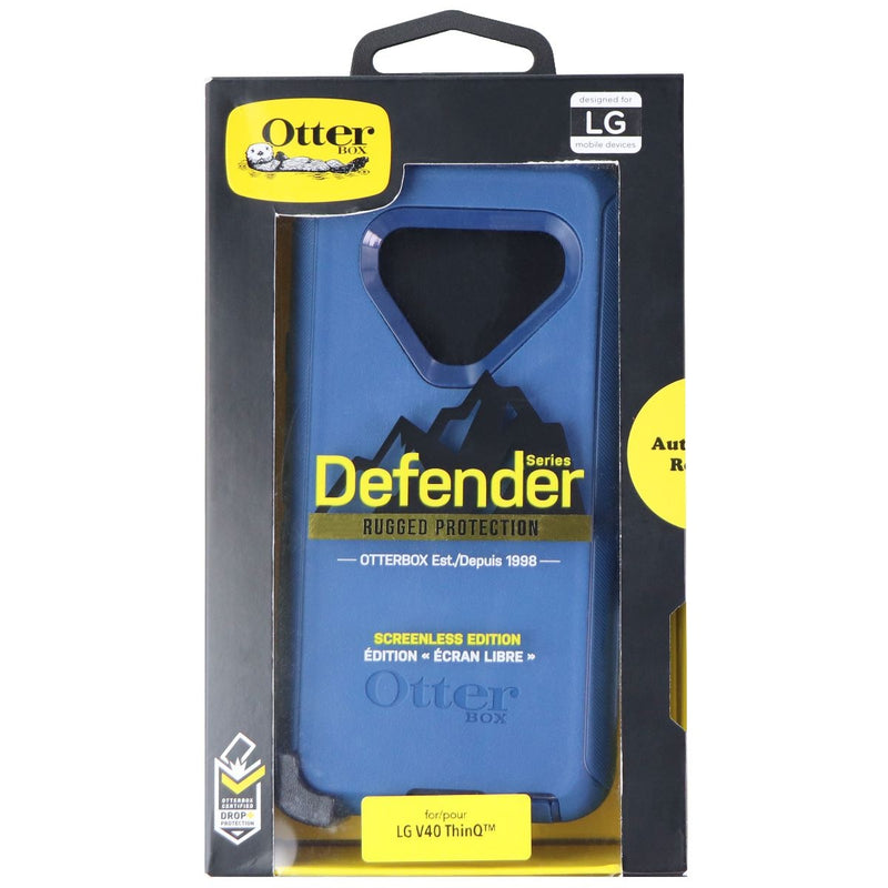 OtterBox Defender Series Case and Holster for LG V40 ThinQ - Bespoke Way Blue - OtterBox - Simple Cell Shop, Free shipping from Maryland!
