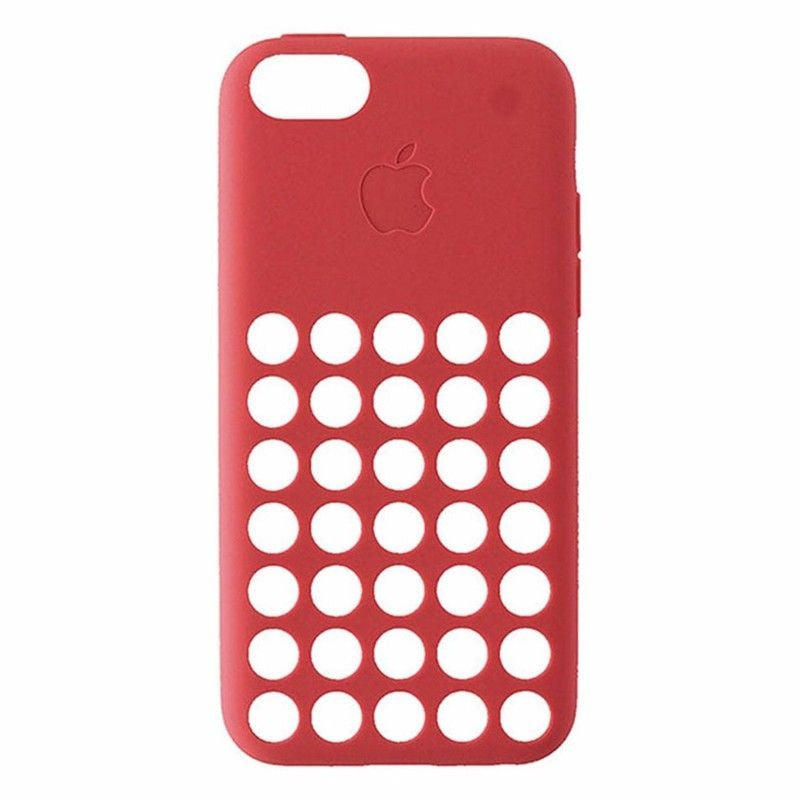 Official Apple Silicone Soft Case for Apple iPhone 5C - Pink / Peach - Apple - Simple Cell Shop, Free shipping from Maryland!