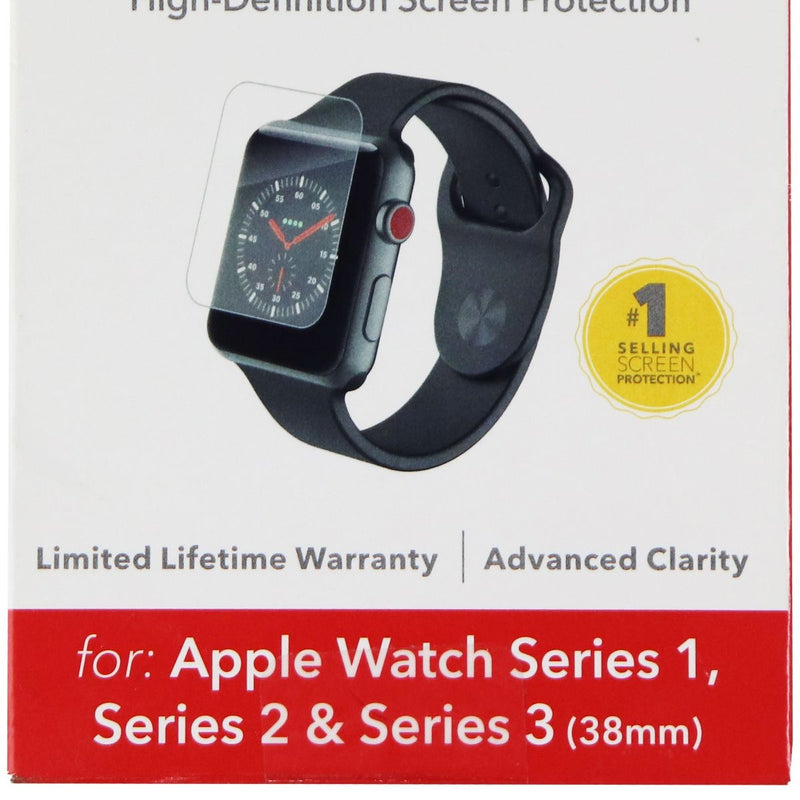 ZAGG HD Dry Screen Protector for Apple Watch Series 3/2/1 (38mm) - Zagg - Simple Cell Shop, Free shipping from Maryland!
