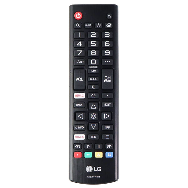 LG Remote Control (AKB75675313) for Select LG Smart TVs - Black - LG - Simple Cell Shop, Free shipping from Maryland!