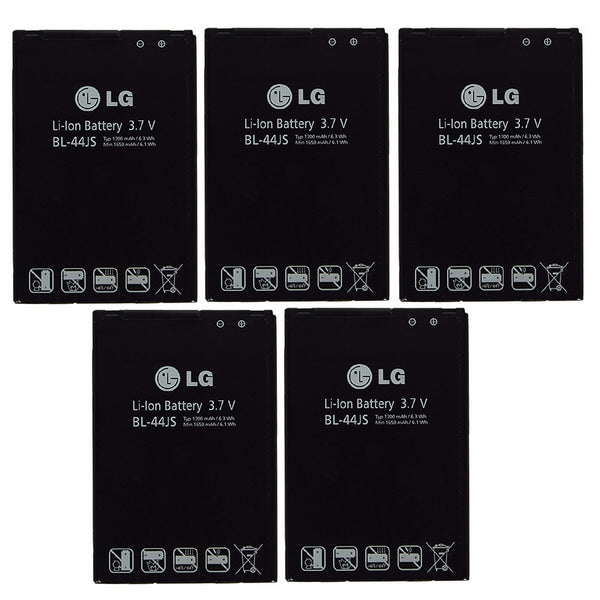 KIT 5x LG BL-44JS 1700 mAh Replacement Battery for Lucid / Viper VS840 4G - LG - Simple Cell Shop, Free shipping from Maryland!