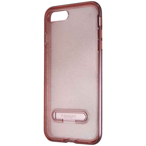 Spigen Crystal Hybrid Glitter Series Case for iPhone 8 Plus/7 Plus - Rose Quartz - Spigen - Simple Cell Shop, Free shipping from Maryland!