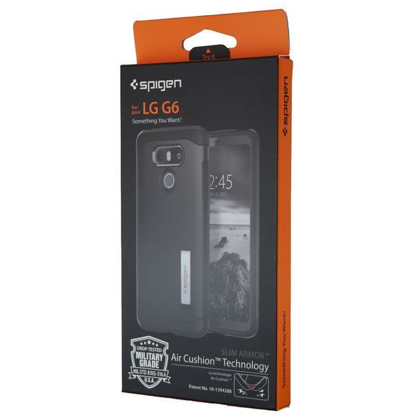 Spigen Slim Armor Series Dual Layer Case for LG G6 - Black - Spigen - Simple Cell Shop, Free shipping from Maryland!