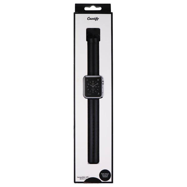 Casetify Nylon Apple Watch Band for Any Series 38mm & 40mm Cases - Black/Gray - Casetify - Simple Cell Shop, Free shipping from Maryland!