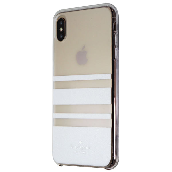 Kate Spade Protective Hardshell Case for iPhone Xs Max - Clear/White Glitter - Kate Spade - Simple Cell Shop, Free shipping from Maryland!