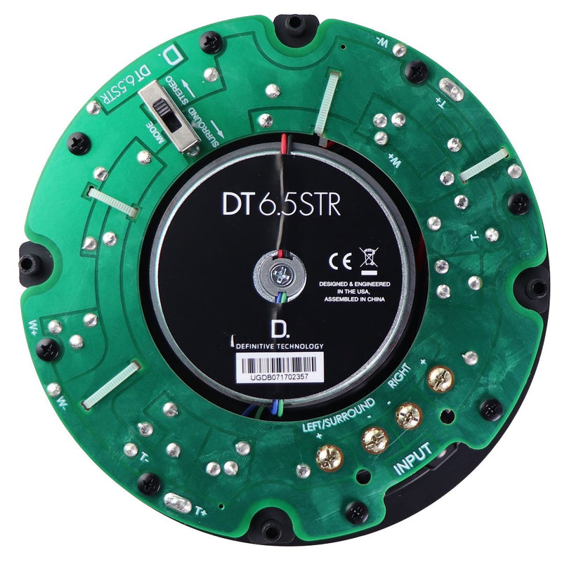Definitive Technology DT Series 6.5STR Stereo In-Ceiling Speaker - Definitive Technology - Simple Cell Shop, Free shipping from Maryland!