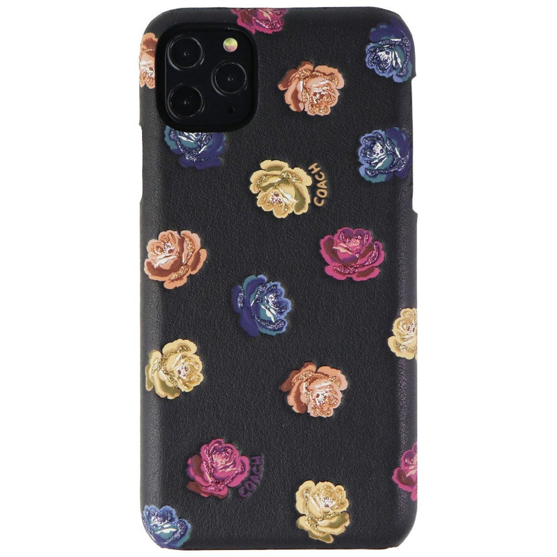 Coach Leather Slim Wrap Case for iPhone 11 Pro Max - Dreamy Peony Rainbow/Black - Coach - Simple Cell Shop, Free shipping from Maryland!