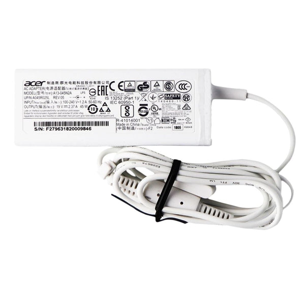 OEM Genuine Replacement Laptop Charger Power Adapter ACER (A13-045N2A) White - Acer - Simple Cell Shop, Free shipping from Maryland!