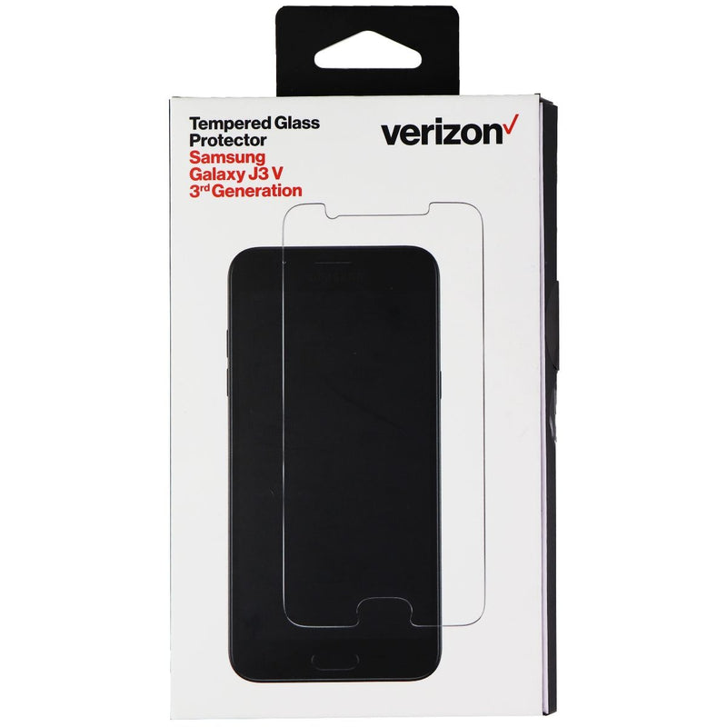 Verizon Tempered Glass Screen Protector for Samsung Galaxy J3 V 3rd Gen - Clear - Verizon - Simple Cell Shop, Free shipping from Maryland!