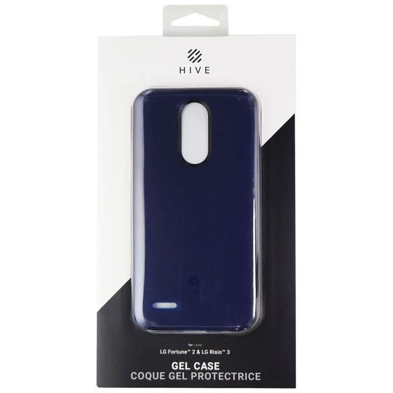 Incipio Hive Series Flexible Gel Case for LG Fortune 2 & LG Risio 3 - Blue - Incipio - Simple Cell Shop, Free shipping from Maryland!