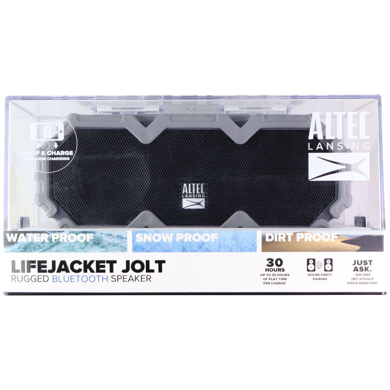 Altec Lansing LifeJacket Jolt Rugged Bluetooth Speaker - Gray/Black (IMW580-GG) - Altec Lansing - Simple Cell Shop, Free shipping from Maryland!