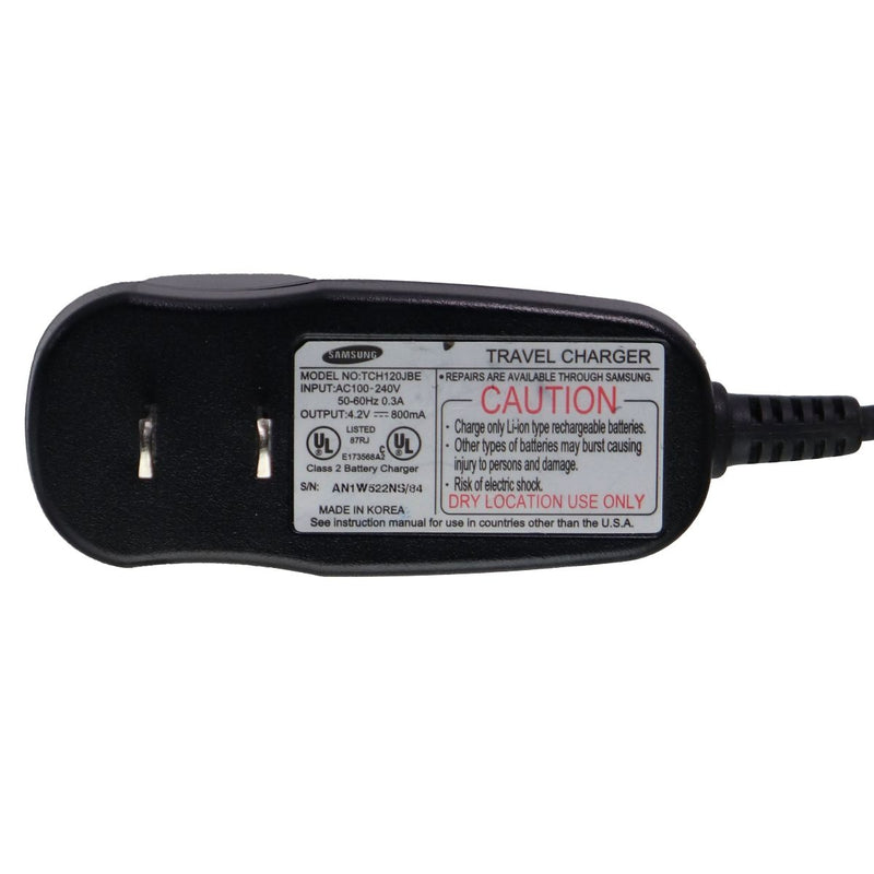 Samsung (4.2V/800mA) Travel Charger Wall Adapter - Black (TCH120JBE) - Samsung - Simple Cell Shop, Free shipping from Maryland!