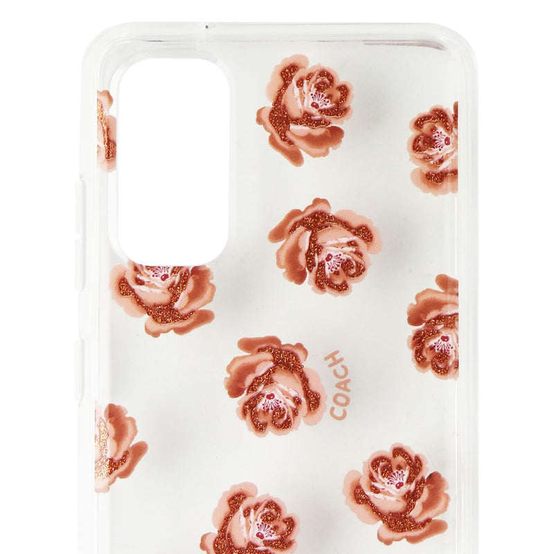 Coach Protective Hard Case for Samsung Galaxy S20 - Clear/Dreamy Peony - Coach - Simple Cell Shop, Free shipping from Maryland!
