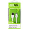 Hottips 8Ft USB Charge and Sync Cable for iPhones - White - Hottips - Simple Cell Shop, Free shipping from Maryland!