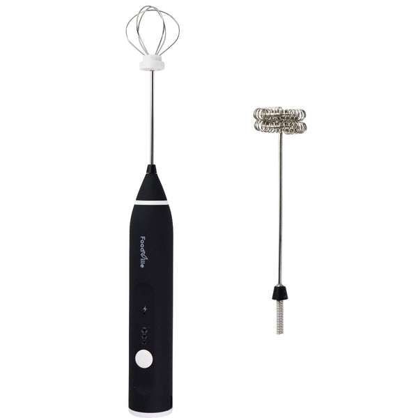 Foodville Premium Electric Milk Frother - Black (MF02) - Foodville - Simple Cell Shop, Free shipping from Maryland!
