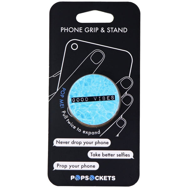 PopSockets: Collapsible Grip & Stand for Phones and Tablets - Good Vibes - PopSockets - Simple Cell Shop, Free shipping from Maryland!