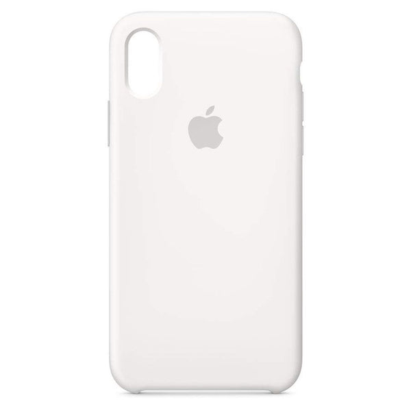 Official Apple Silicone Case for iPhone X Smartphones - White (MQT22ZM/A) - Apple - Simple Cell Shop, Free shipping from Maryland!