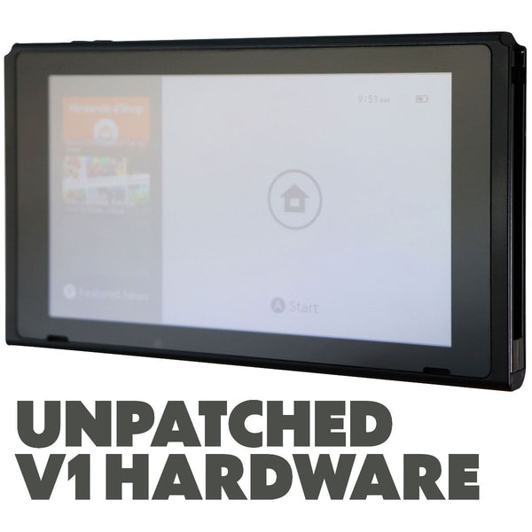 AUX ISSUE Nintendo Switch (HAC-001 / Low Serial) Console ONLY - Black/32GB - Nintendo - Simple Cell Shop, Free shipping from Maryland!