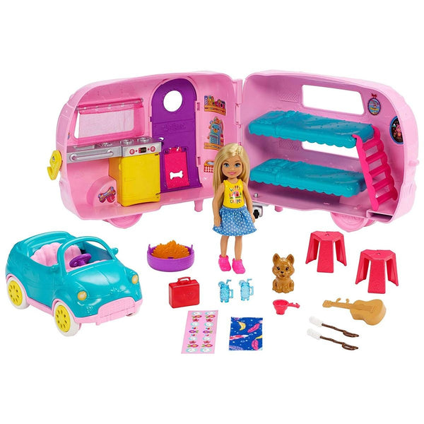 Barbie Club Chelsea Camper Playset with Chelsea Doll and Camper - Barbie - Simple Cell Shop, Free shipping from Maryland!