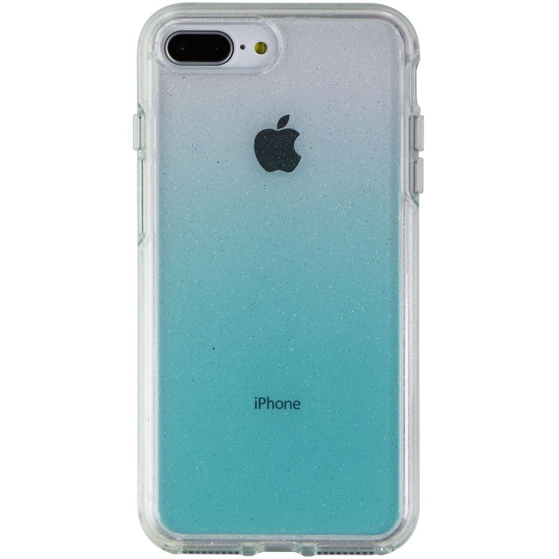 OtterBox Symmetry Hybrid Case for iPhone 8 Plus / 7 Plus - Clear/Teal/Glitter - OtterBox - Simple Cell Shop, Free shipping from Maryland!