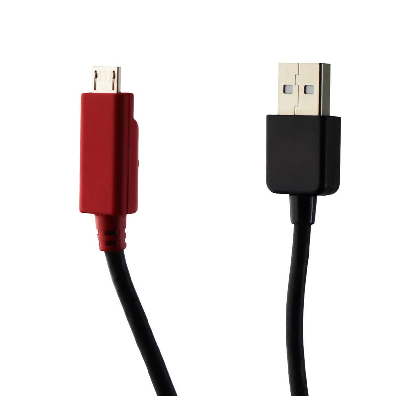 Verizon 6-Foot (Micro-USB) to USB Charge/Sync Cable w/ Built-in LED - Black/Red - Verizon - Simple Cell Shop, Free shipping from Maryland!