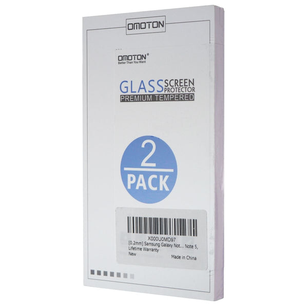 Omoton Tempered Glass Screen Protector 2 Pack for Galaxy Note 5 - Clear - Omoton - Simple Cell Shop, Free shipping from Maryland!
