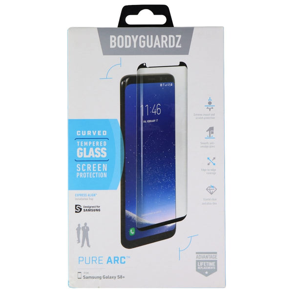 BodyGuardz Pure Arc Tempered Glass for Samsung Galaxy (S8+) - Clear - BODYGUARDZ - Simple Cell Shop, Free shipping from Maryland!