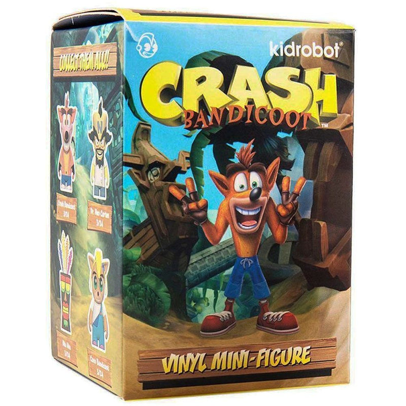 Kidrobot Crash Bandicoot Mini Series Vinyl Mini-Figure - Single Blind Box - Kidrobot - Simple Cell Shop, Free shipping from Maryland!
