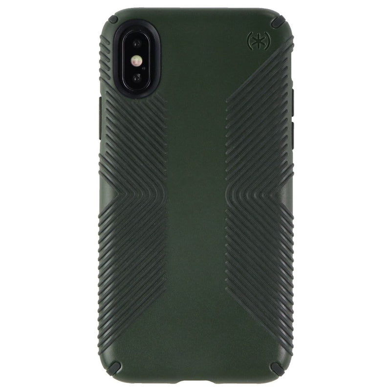 Speck Presidio Grip Series Case for Apple iPhone XS and X - Dusty Green/Black - Speck - Simple Cell Shop, Free shipping from Maryland!