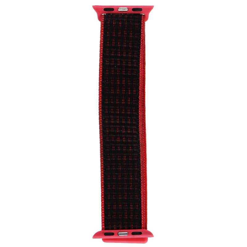 40mm Sport Loop Band for Apple Watches All Series 40 & 38mm Cases - Coral/Black - Unbranded - Simple Cell Shop, Free shipping from Maryland!