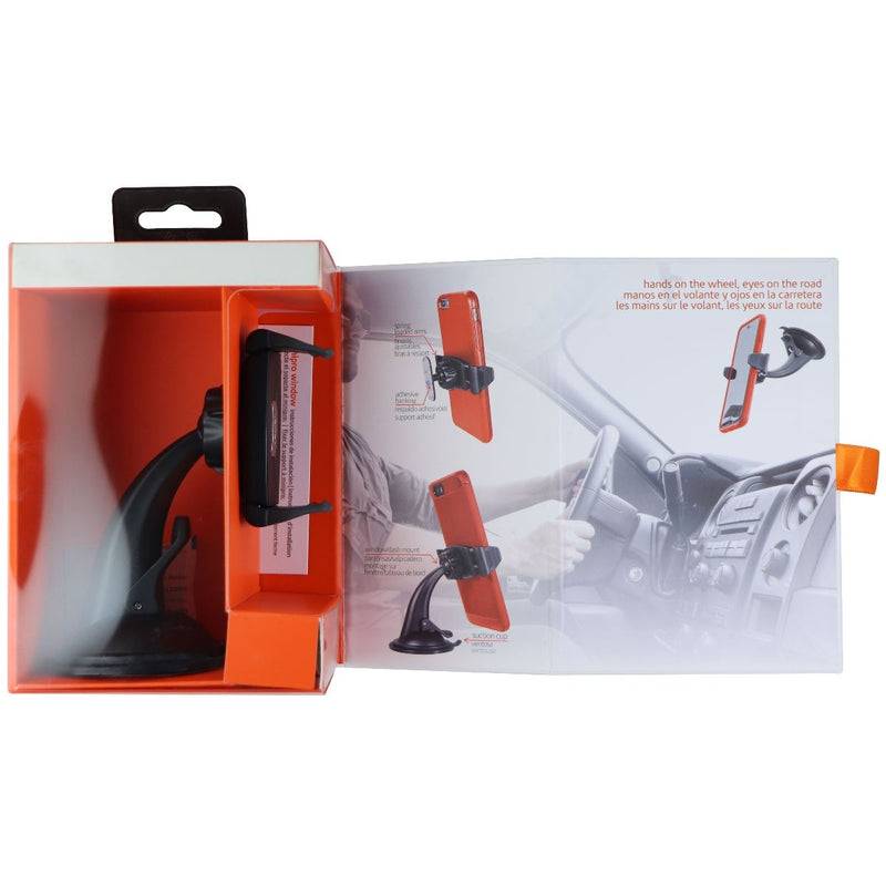 Ventev Minipro Window Smartphone Mount + Adhesive Ball Mount - Black - Ventev - Simple Cell Shop, Free shipping from Maryland!