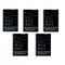 KIT 5x 1000 mAh Replacement Battery (LGIP-520N) for LG Chocolate / GD900 / GW505 - LG - Simple Cell Shop, Free shipping from Maryland!