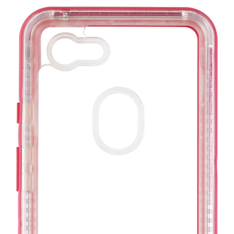 LifeProof NEXT Series Hard Case for Google Pixel 3 - Clear/Pink Cactus Rose