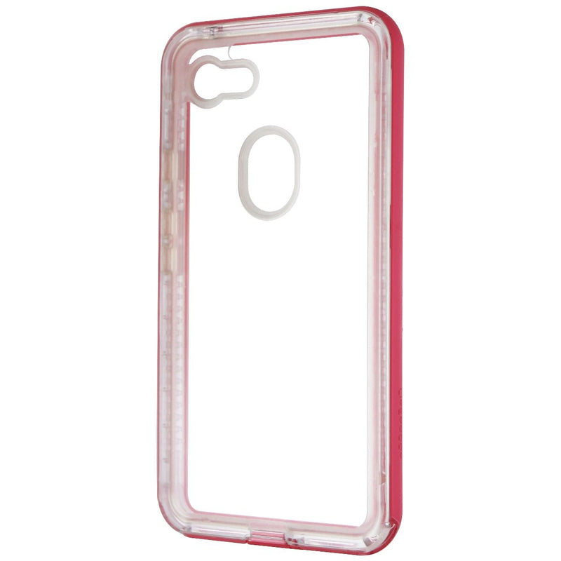 LifeProof NEXT Series Hard Case for Google Pixel 3 - Clear/Pink Cactus Rose