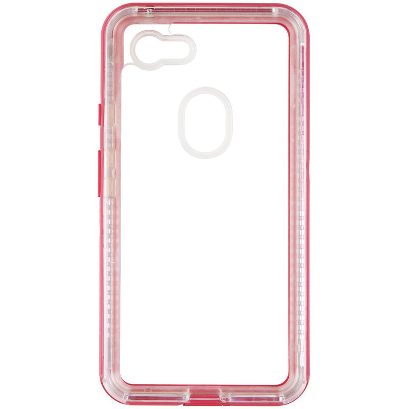 LifeProof NEXT Series Hard Case for Google Pixel 3 - Clear/Pink Cactus Rose