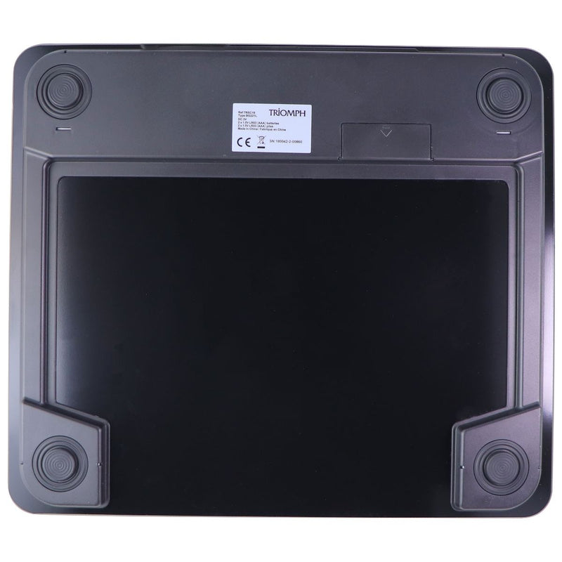 Triomph Digital Body Weight Bathroom Scale with 400 Pound Capacity - Black - Triomph - Simple Cell Shop, Free shipping from Maryland!