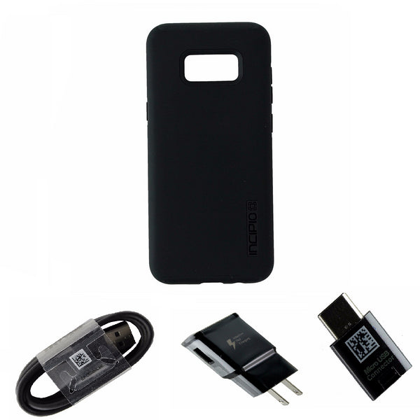 NEW OEM Charging + Adapter KIT w/ Black Incipio DualPro Case for Galaxy S8+ Plus - Incipio - Simple Cell Shop, Free shipping from Maryland!