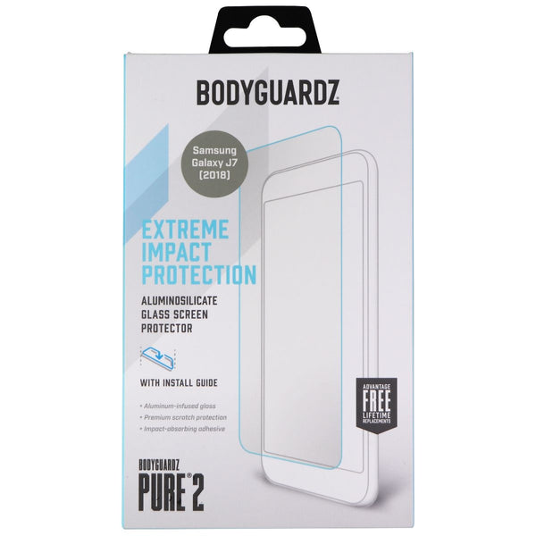 BodyGuardz Pure 2 Screen Protector for Samsung Galaxy J7 (2018) - Clear - BODYGUARDZ - Simple Cell Shop, Free shipping from Maryland!