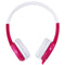 ONANOFF BuddyPhones Kids 3.5mm Safe Audio Headphones - Pink/White - ONANOFF - Simple Cell Shop, Free shipping from Maryland!