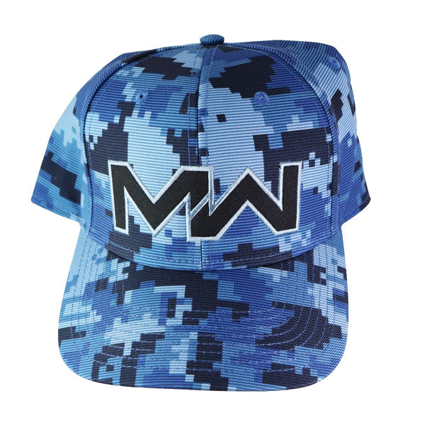 Call of Duty Modern Warfare - Precurved Snapback Hat - Blue - BioWorld - Simple Cell Shop, Free shipping from Maryland!