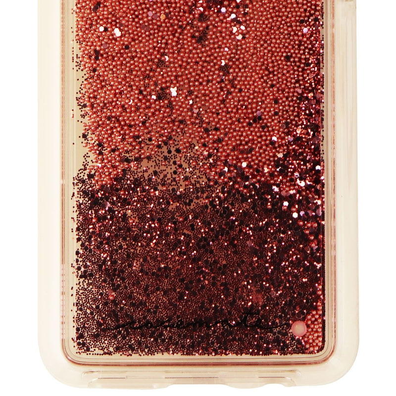 Case-Mate Liquid Waterfall Case for Samsung Galaxy S9 - Clear/Pink Glitter
