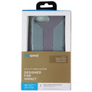Speck Presidio Grip + Glitter Case for iPhone 8 Plus - Gray Glitter/Light Blue - Speck - Simple Cell Shop, Free shipping from Maryland!