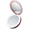 Shinngo 3,000mAh Portable Charger / Compact LED Vanity Mirror - Rose Gold - Shinngo - Simple Cell Shop, Free shipping from Maryland!