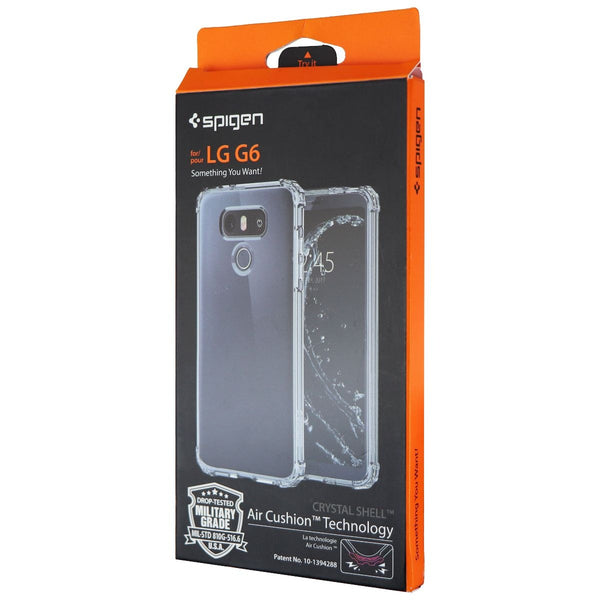 Spigen Crystal Shell Hard Case for LG G6 - Clear Crystal - Spigen - Simple Cell Shop, Free shipping from Maryland!
